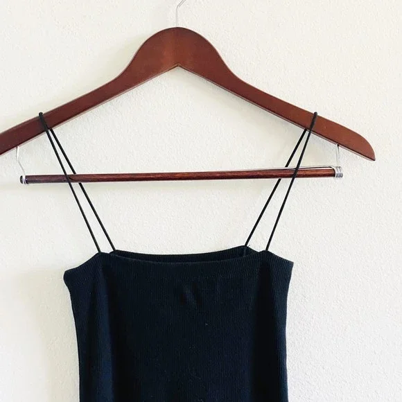 SOLD - Zara Knit Spaghetti Strap Mini Dress - Picture 3 of 5